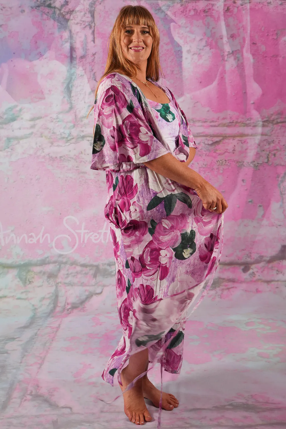 Pandora Kimono - Painted Lady | SALE