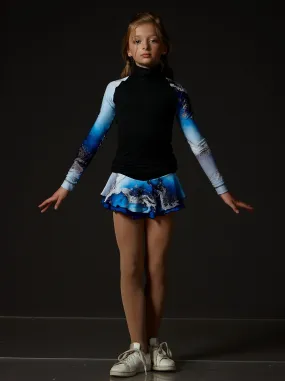 Performance Long Sleeve Turtleneck - Royal Blue