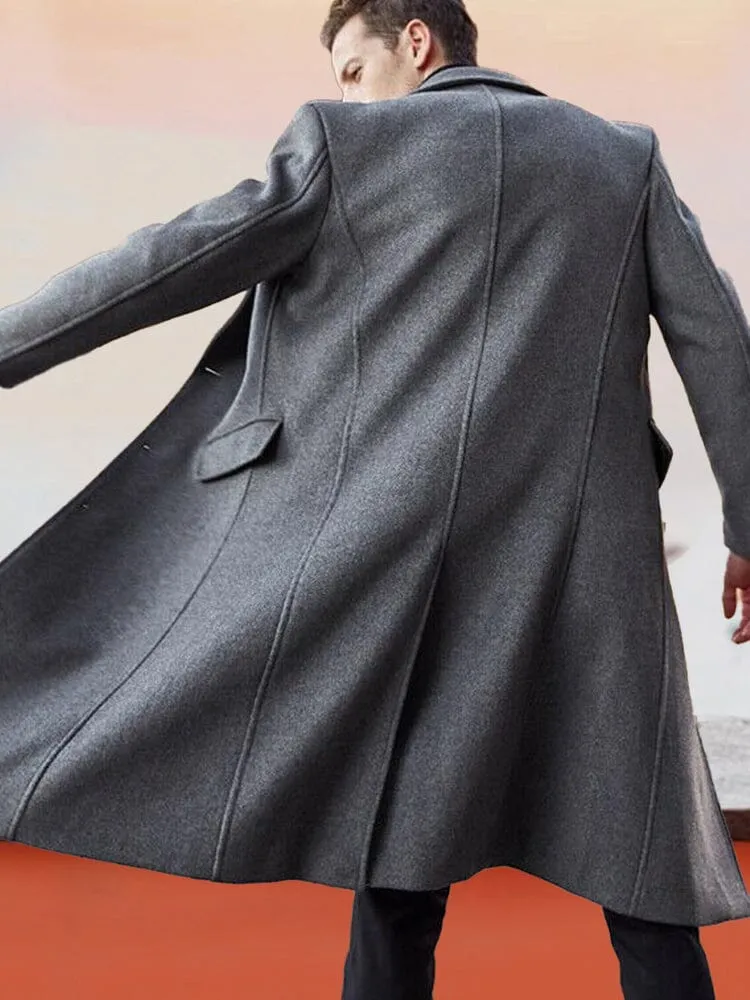 plus size long coat
