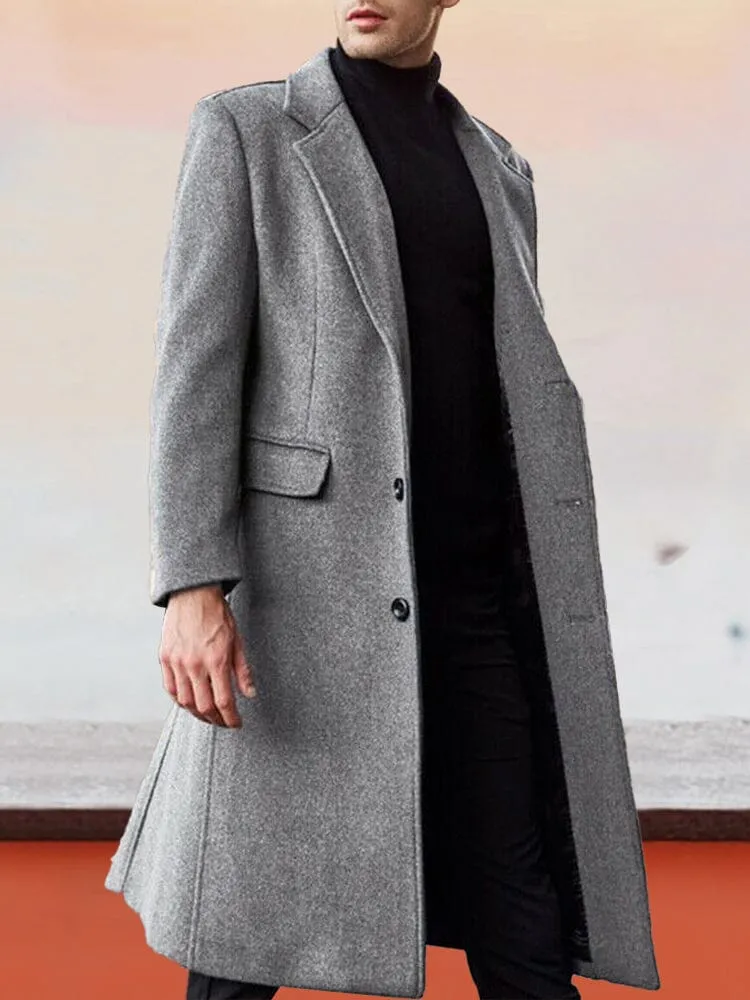 plus size long coat