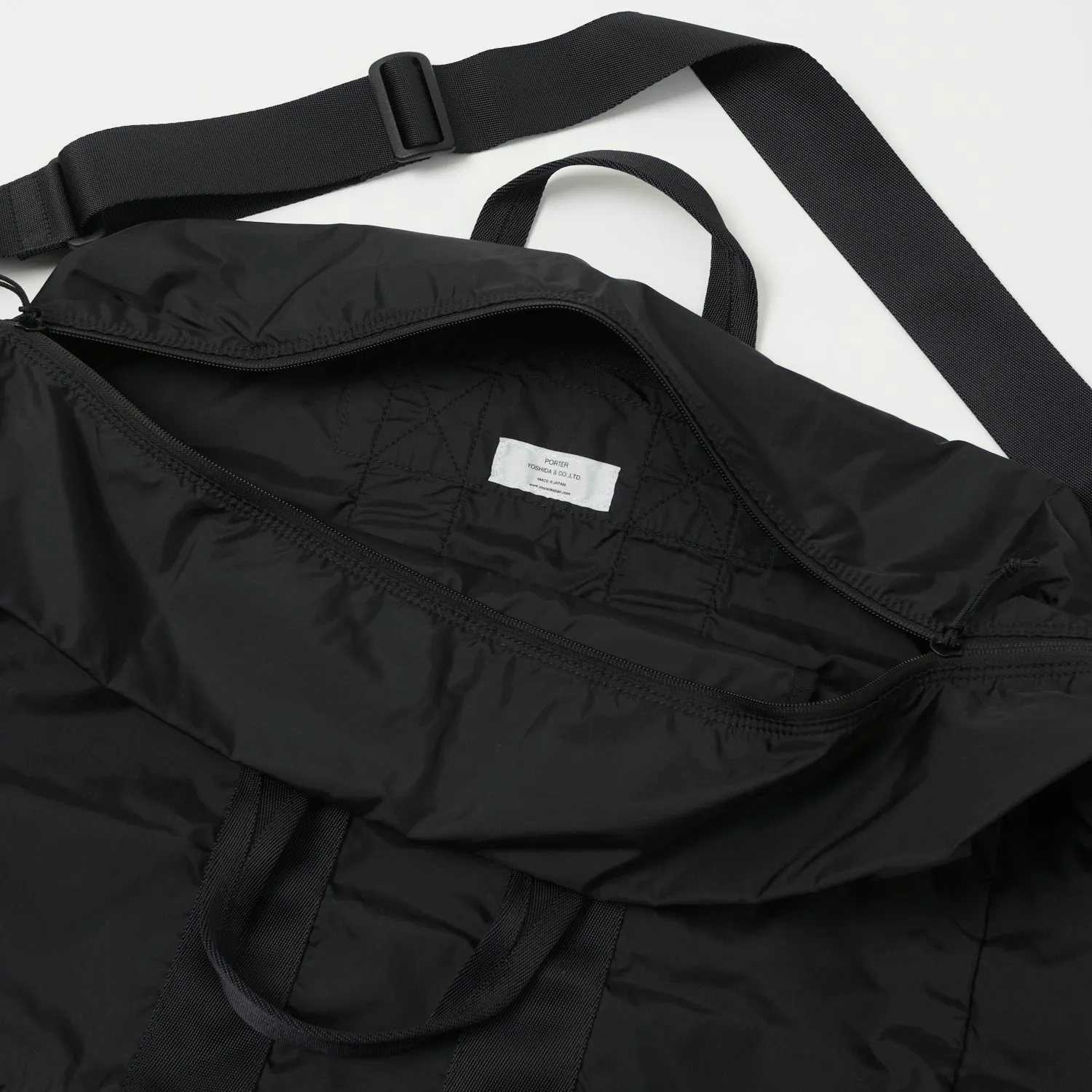 Porter-Yoshida & Co. Flex 2-Way Duffle Bag - Black