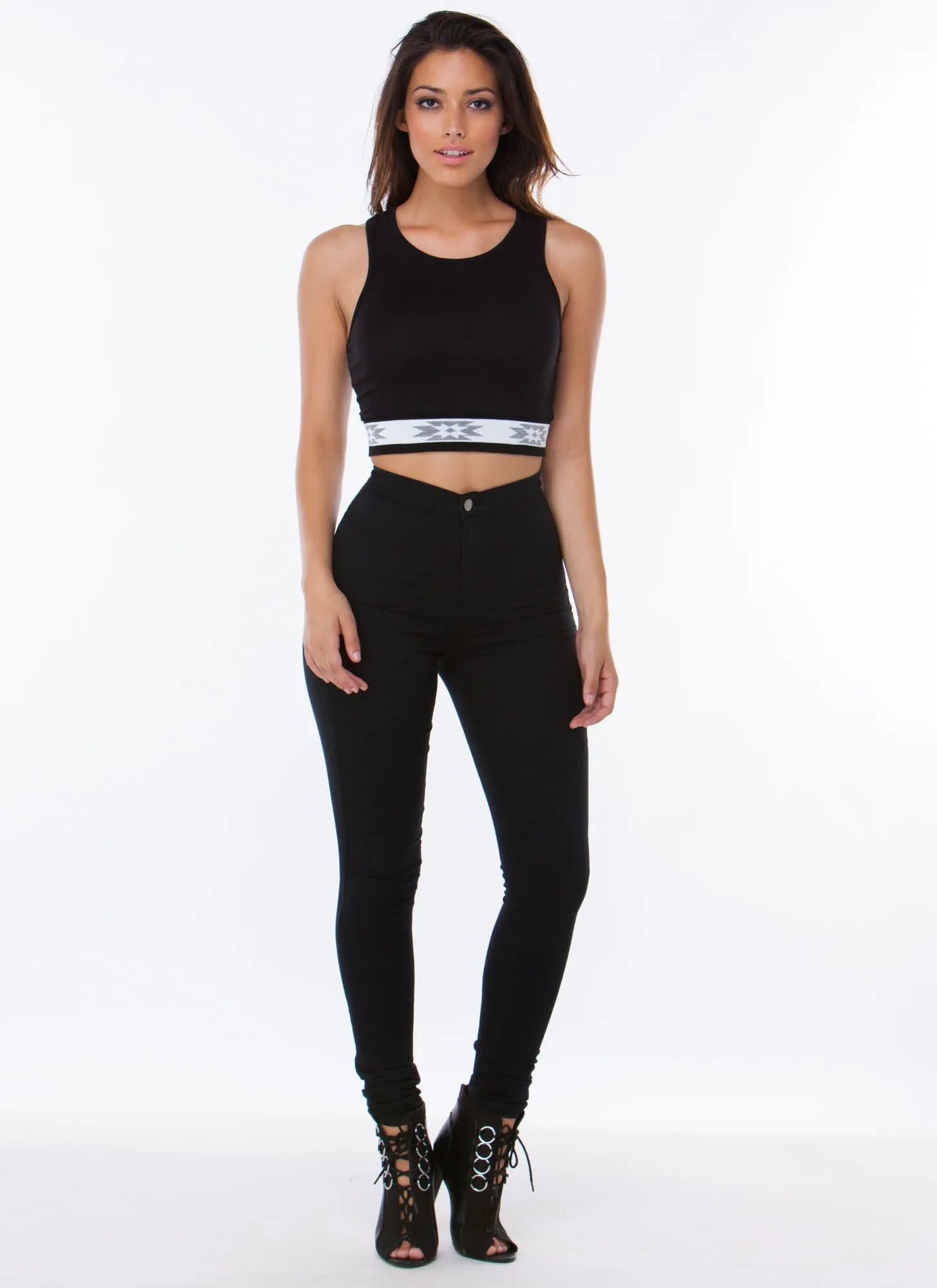 Poured Into My High-Waisted Jeggings