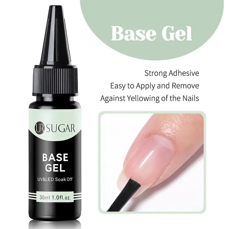 Professional Gel Polish Kit: Salon-Quality Matte Finish & No Wipe Top Coat