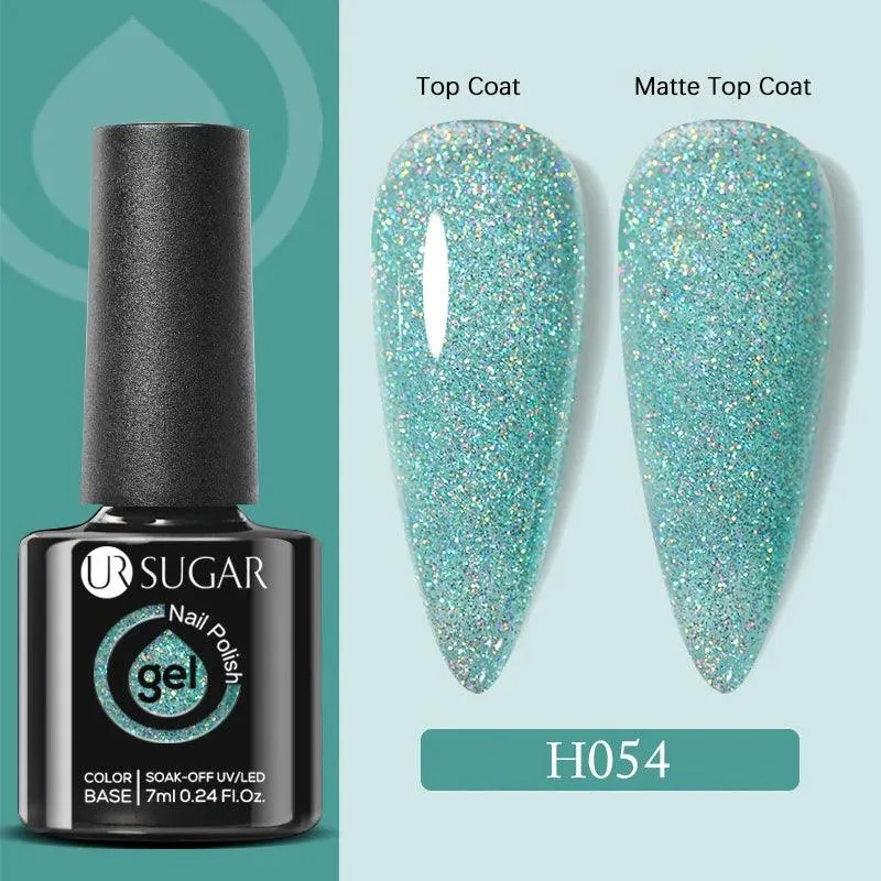 Professional Gel Polish Kit: Salon-Quality Matte Finish & No Wipe Top Coat
