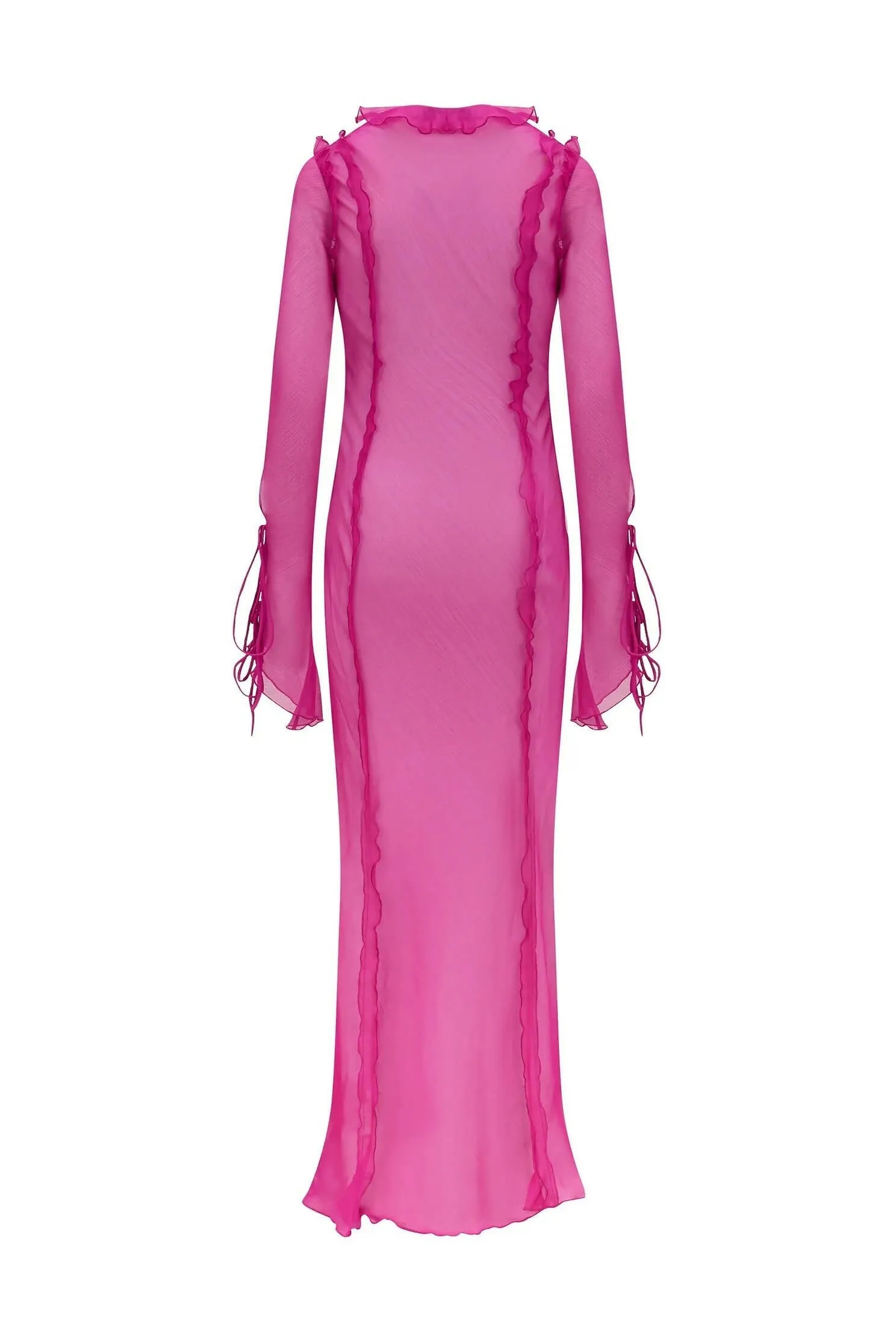 Rat & Boa Faretti Maxi Dress in Hot Pink