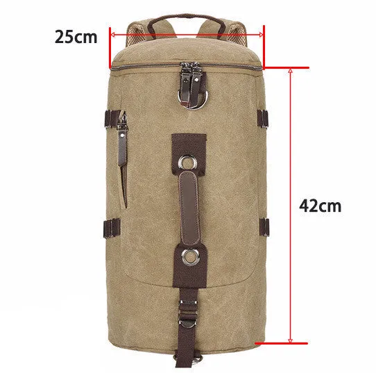 Retro Backpack & Duffle Bag Combo