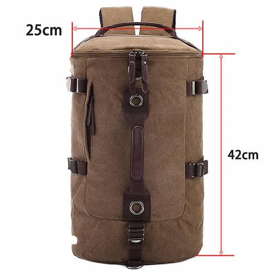 Retro Backpack & Duffle Bag Combo