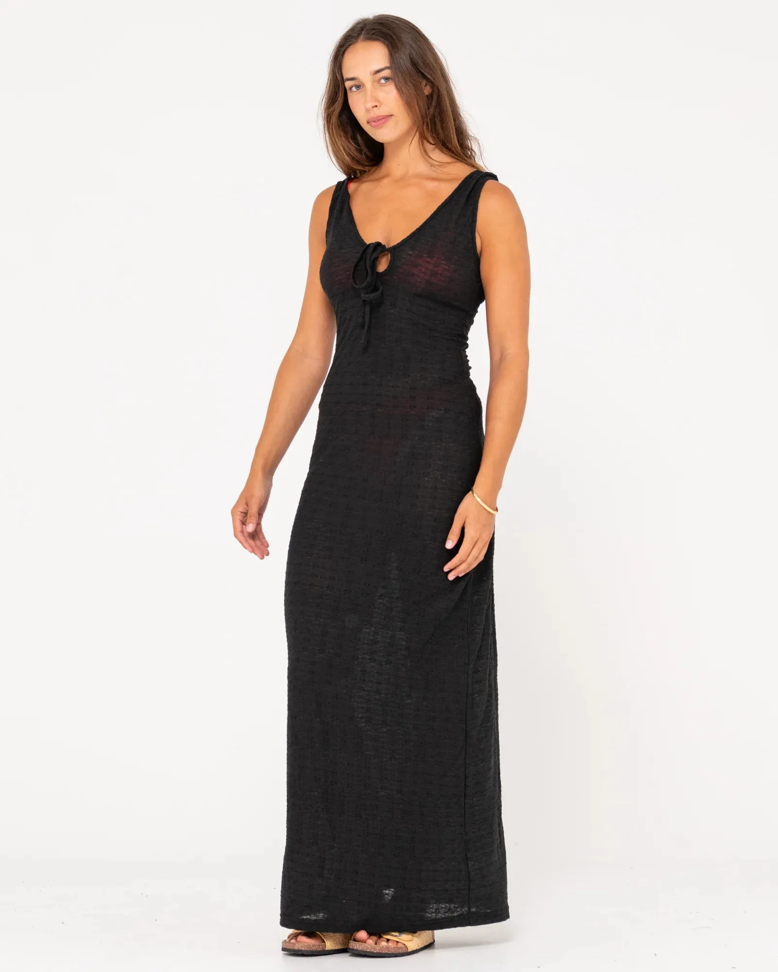 Rusty - Vita sheer Knit Maxi Dress