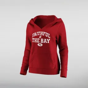 San Francisco Red Faithful To The Bay Hoodie