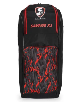 SG Savage X3 Cricket Kit Bag - Duffle - Small