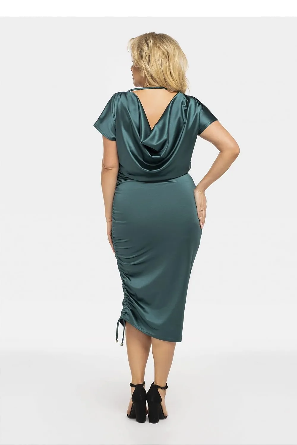 Shimmering Knit Leonia Pencil Dress