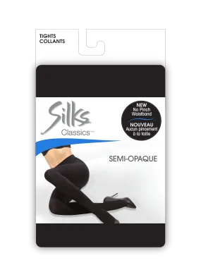 SILKS® Classics® Semi- Opaque Tight w/no pinch waistband - 40 Denier
