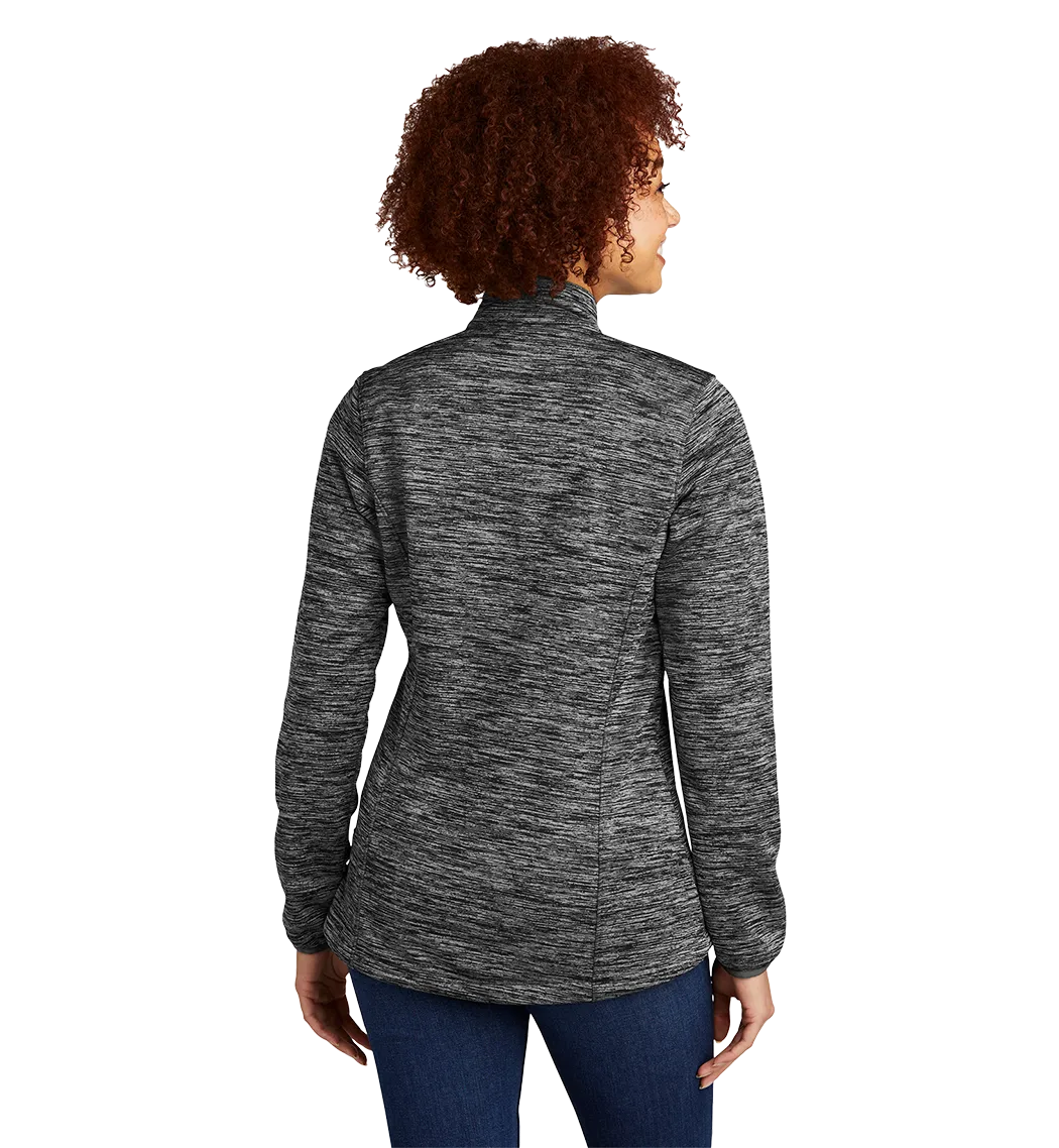 SPORT-TEK Custom Ladies PosiCharge Electric Heather Soft Shell Jacket