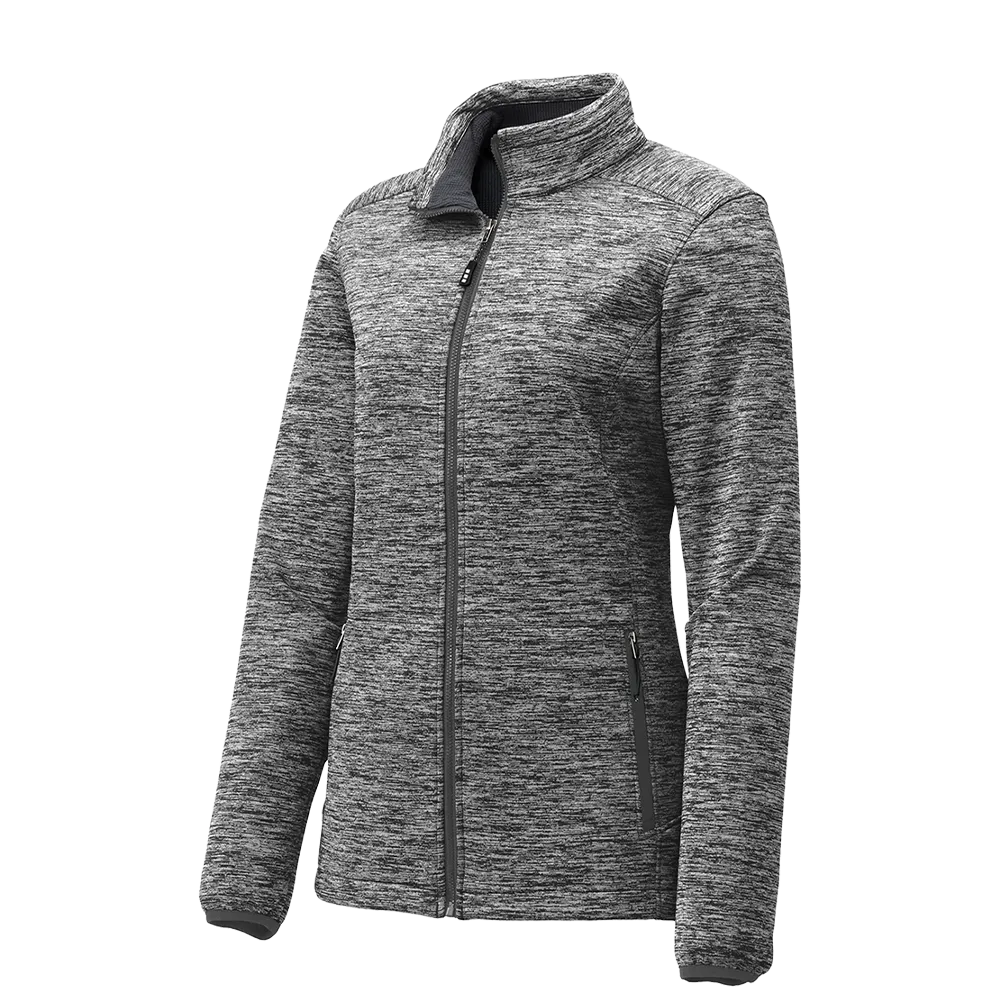SPORT-TEK Custom Ladies PosiCharge Electric Heather Soft Shell Jacket