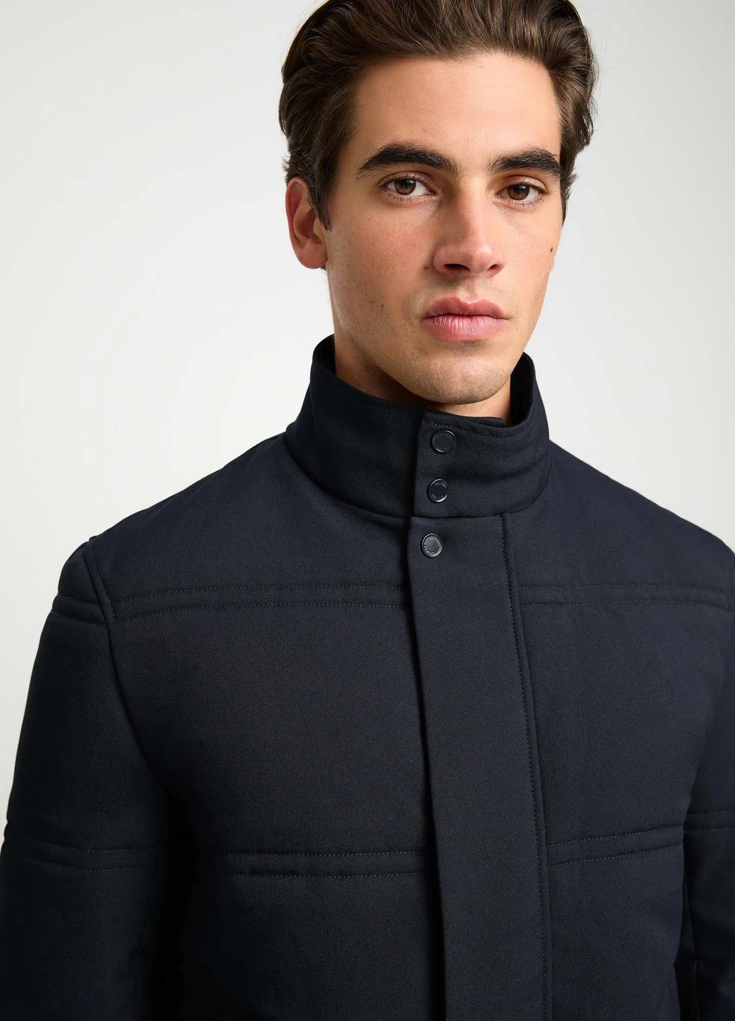Tech Puffer Blouson Jacket Navy