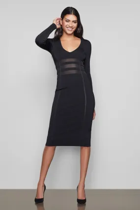 THE LOW DOWN KNIT DRESS | BLACK001