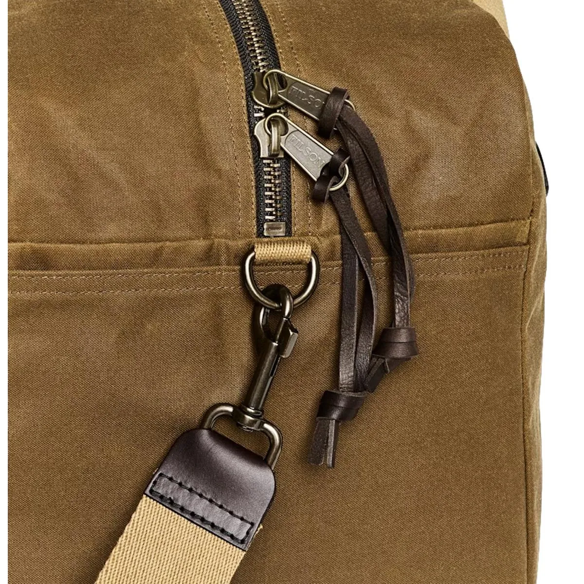 Tin Cloth Medium Duffle Dark Tan