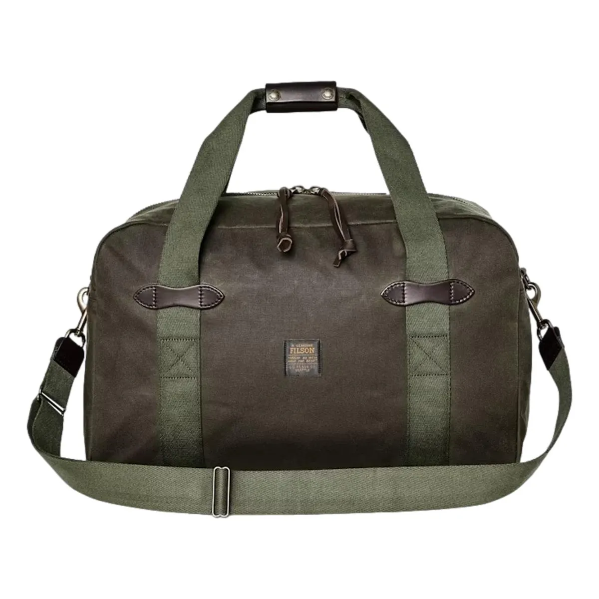 Tin Cloth Medium Duffle Otter Green