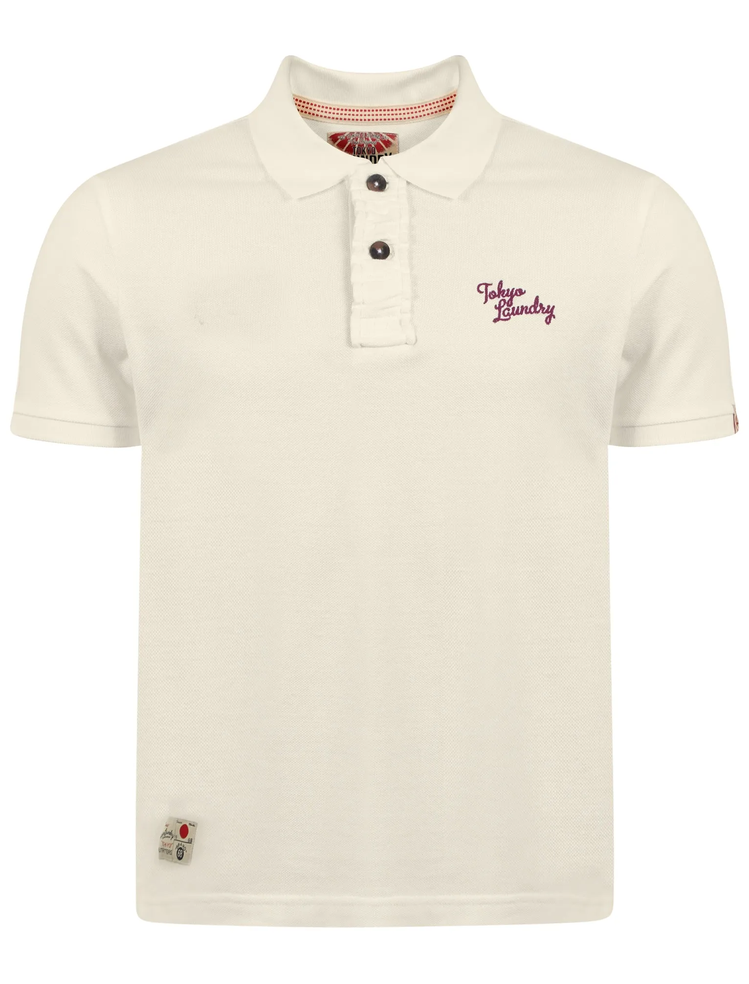 Tokyo Laundry Memphis Bay ivory polo shirt