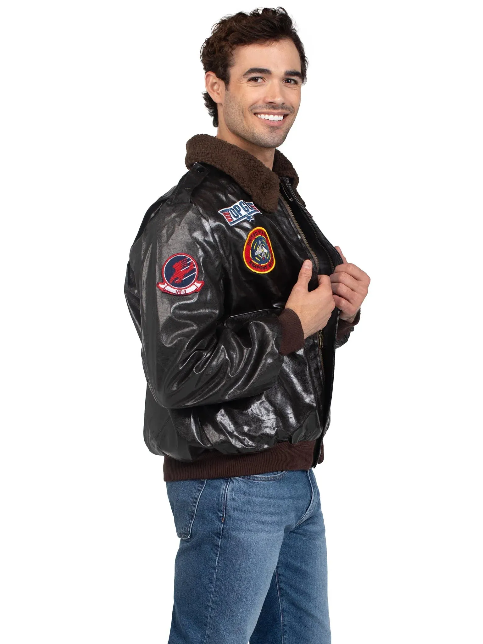 Top Gun Men's Bomber Jacke Costume
