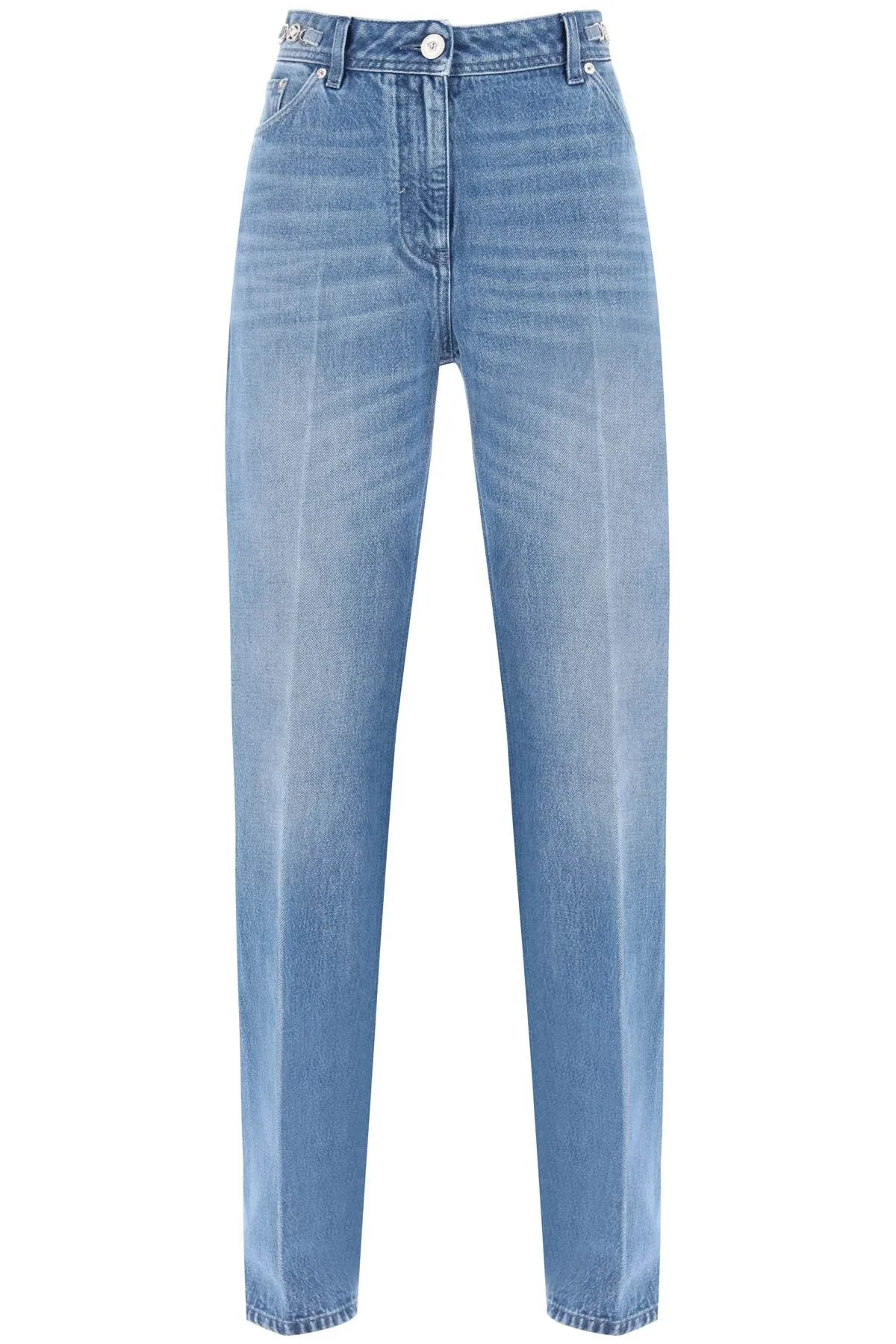 VERSACE boyfriend jeans with tailored crease
