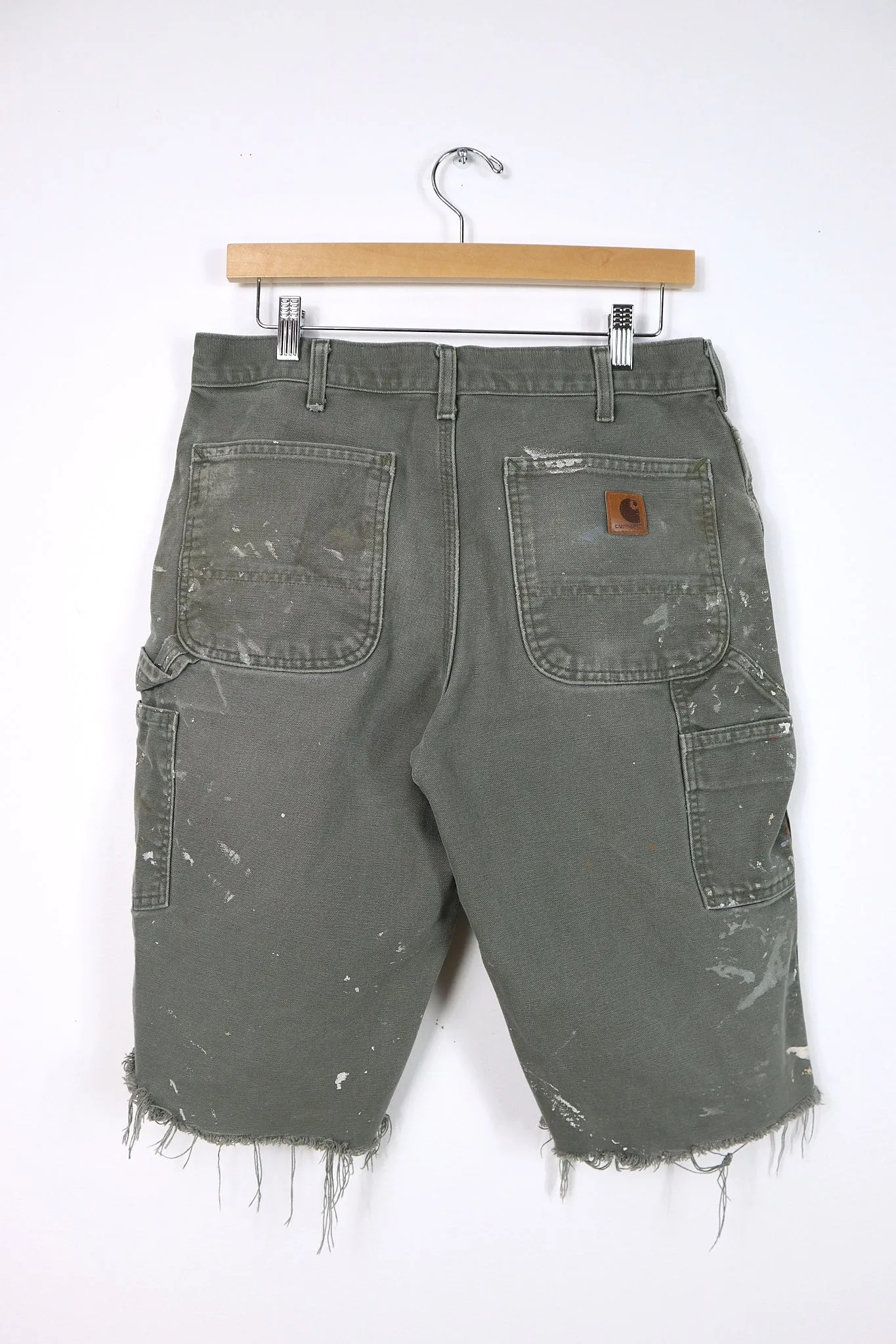 Vintage Carhartt Paint Splattered Shorts