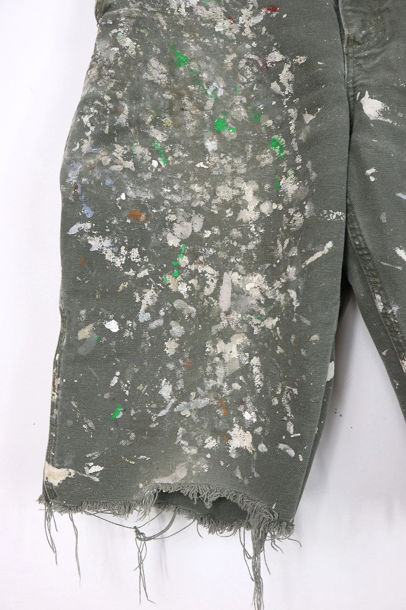 Vintage Carhartt Paint Splattered Shorts