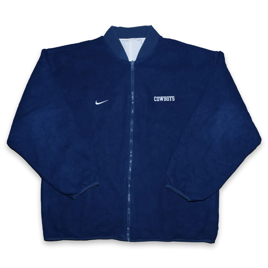Vintage Nike Dallas Cowboys Fleece Jacket XLarge
