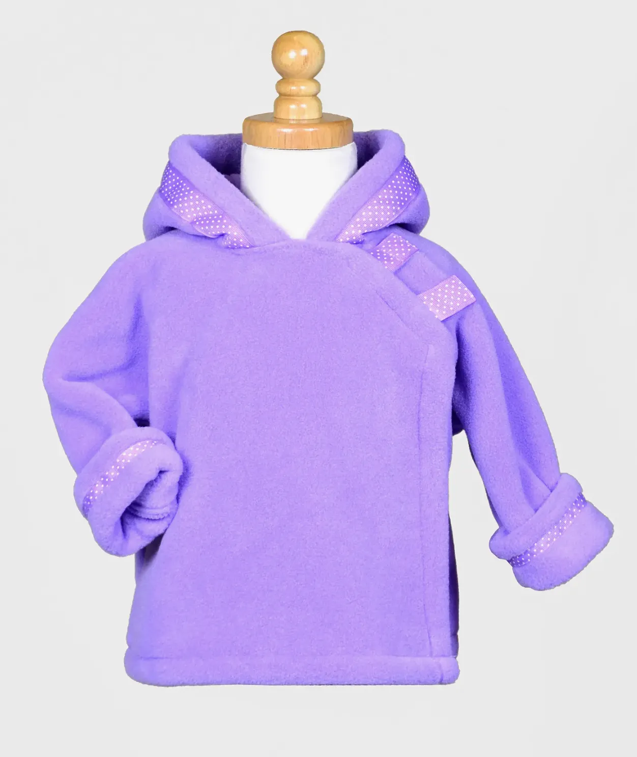 WarmPlus Fleece Jacket with Dot Ribbon