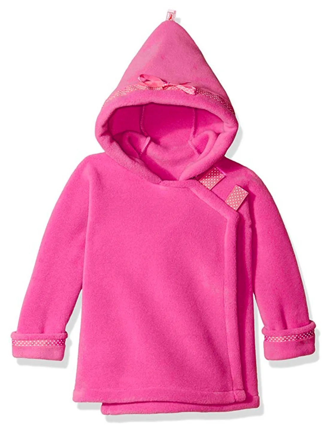 WarmPlus Fleece Jacket with Dot Ribbon