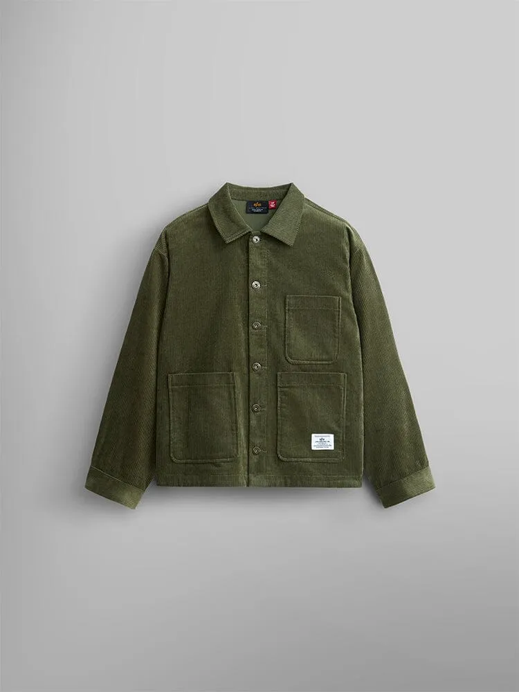 WOMEN'S CORDUROY CHORE COAT