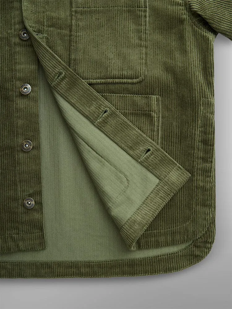 WOMEN'S CORDUROY CHORE COAT