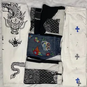 Y2K baggy bootcut jeans